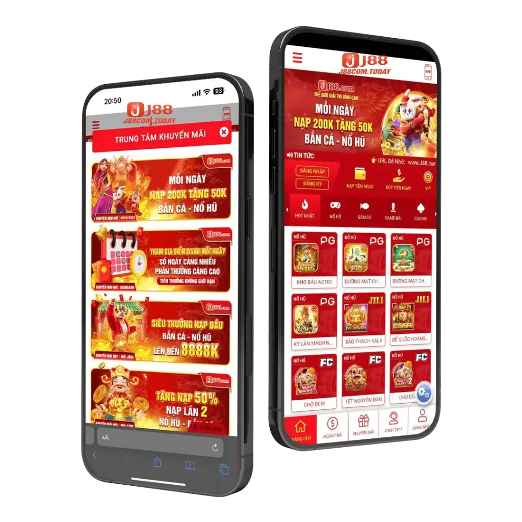 Sân quần vợt với một vận động viên đang giao bóng